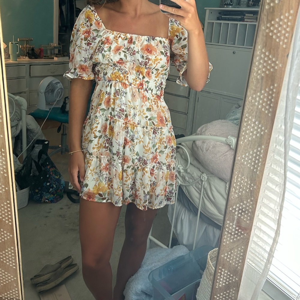 Francesca’s Floral Dress
